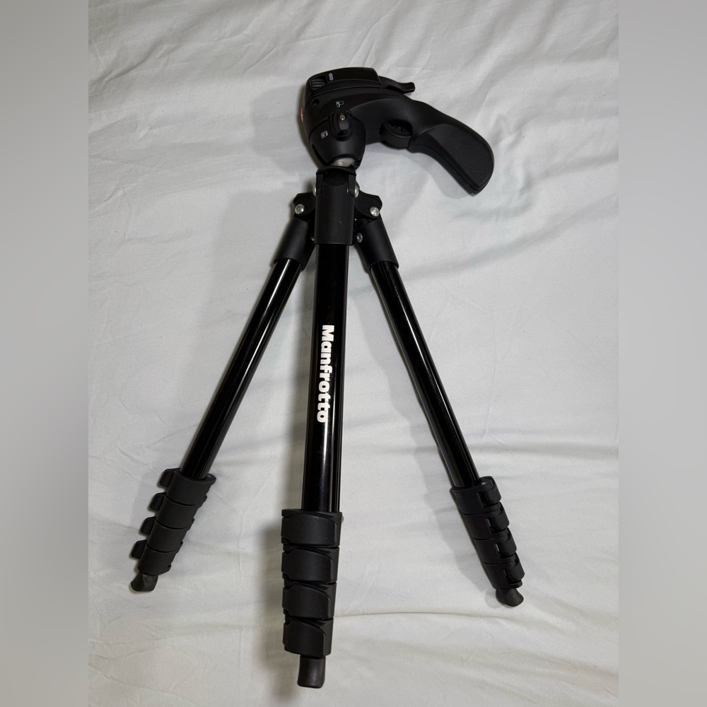 Manfrotto Black Tripod with Grip Head